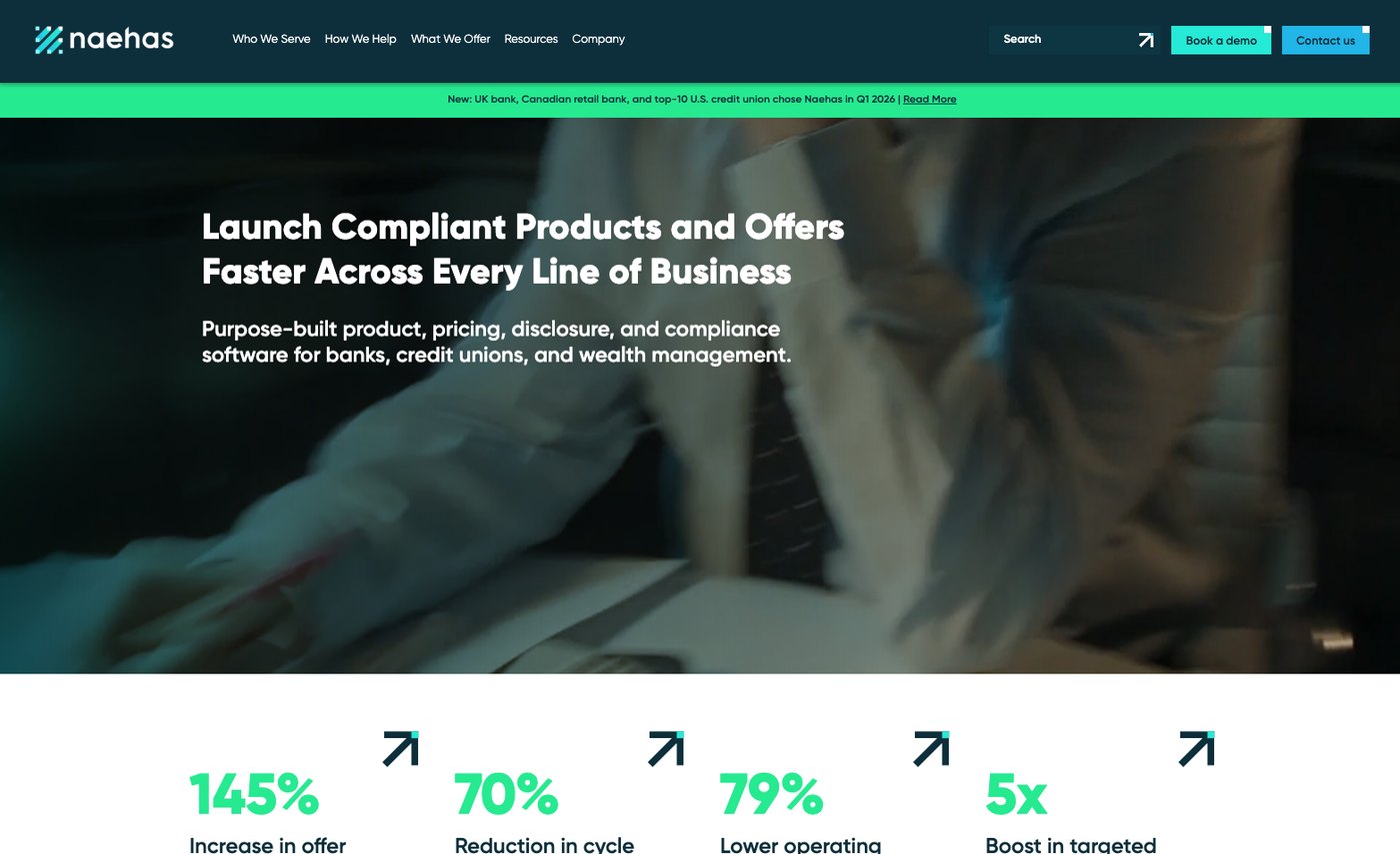 Naehas website