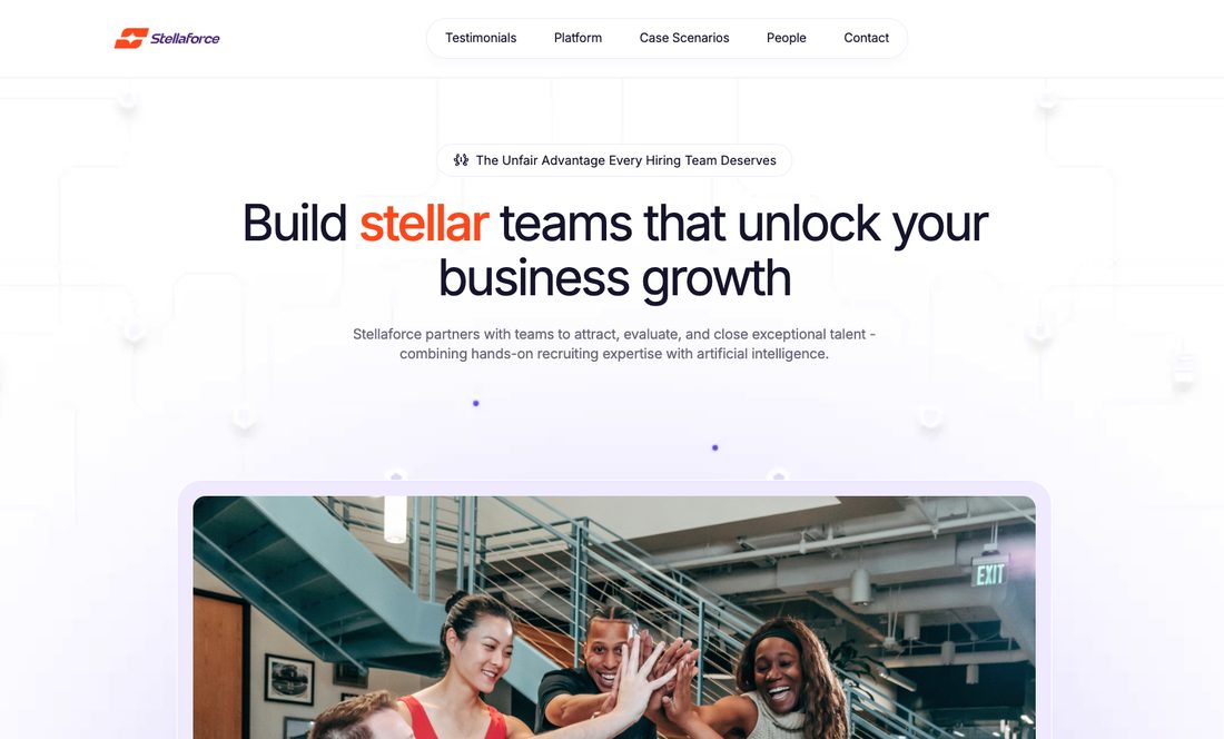 Stellaforce website