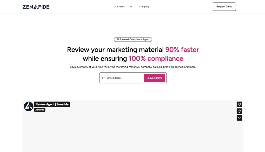 Zenafide website