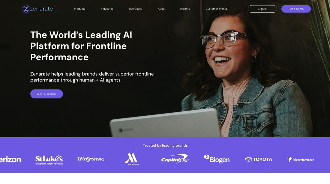 Zenarate website